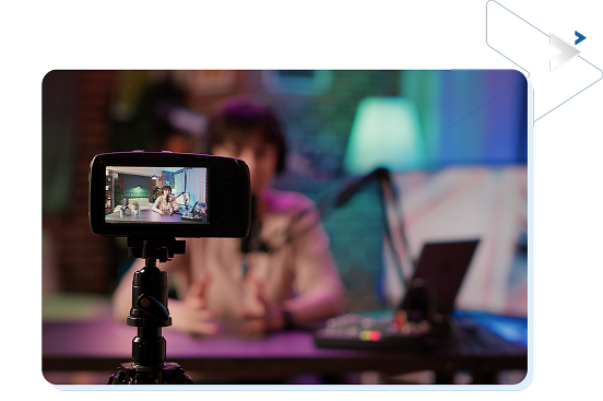 Live Streaming of virtual and hybrid events