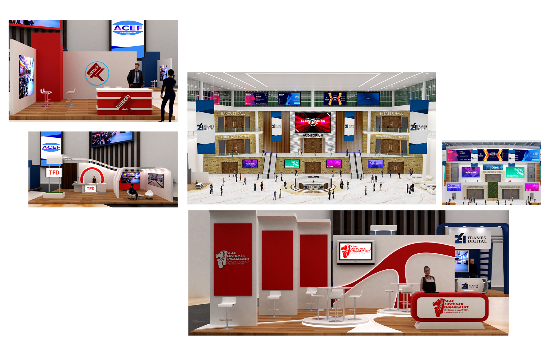 Remote video call meeting